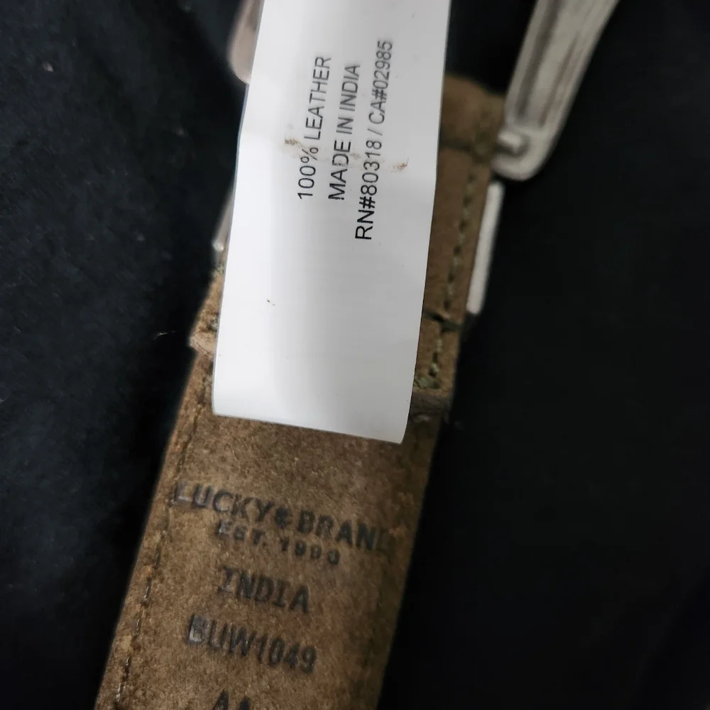 Lucky Brand Leather Belt